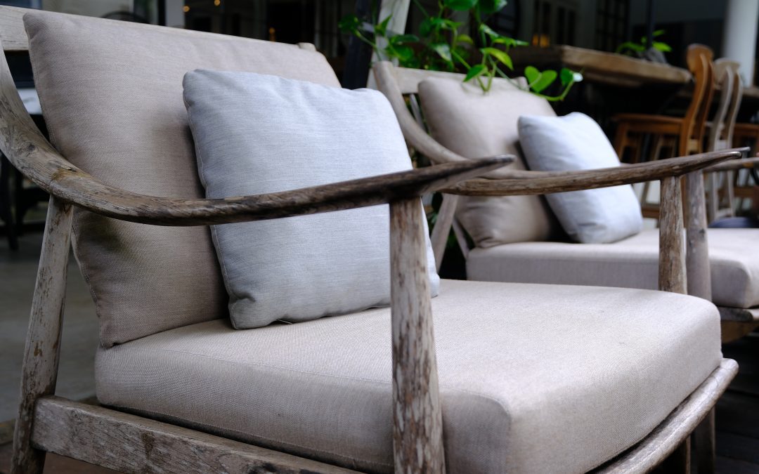 Deep Seat Patio Cushions with Ties