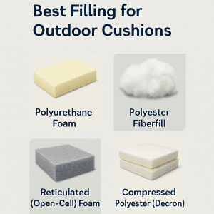 Best Filling for Outdoor Cushions
