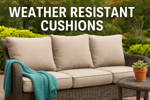 weather resistant cushions